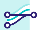 teal workflow icon