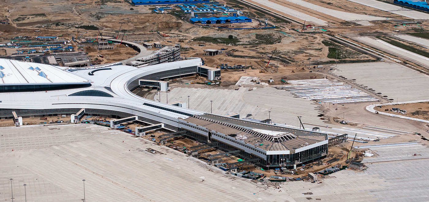 Airport under construction