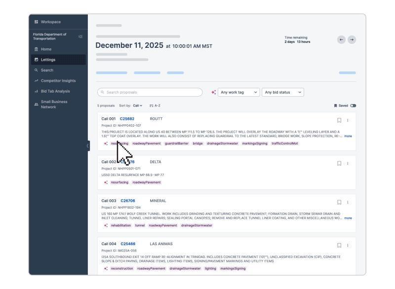 GIF showing AI Tagger in Bidx