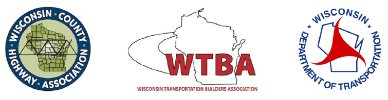 WCHA, WTBA, and Wisconsin DOT Logos